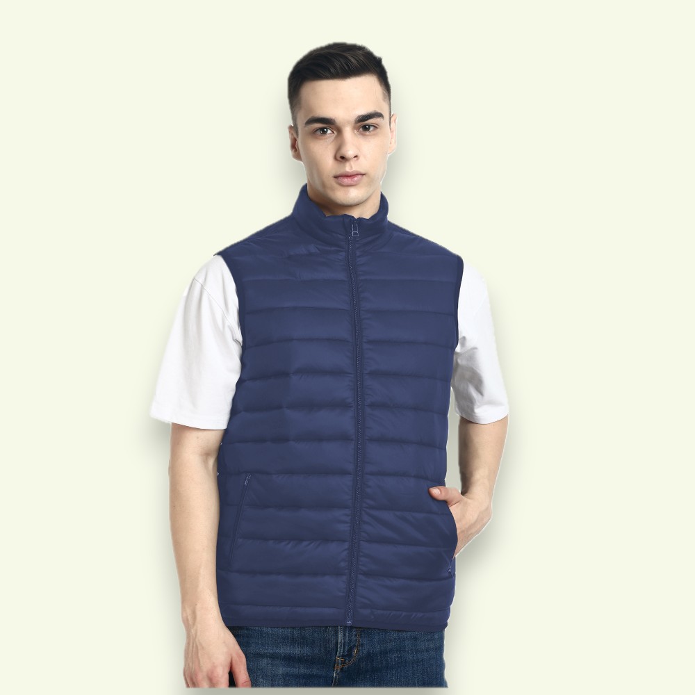 Bell Weather Bomber Jacket- Navy Blue